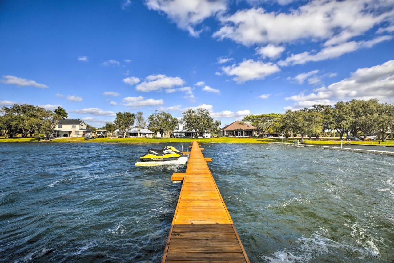 Waterfront Lake Placid Home With Dock And Fire Pit Екстериор снимка