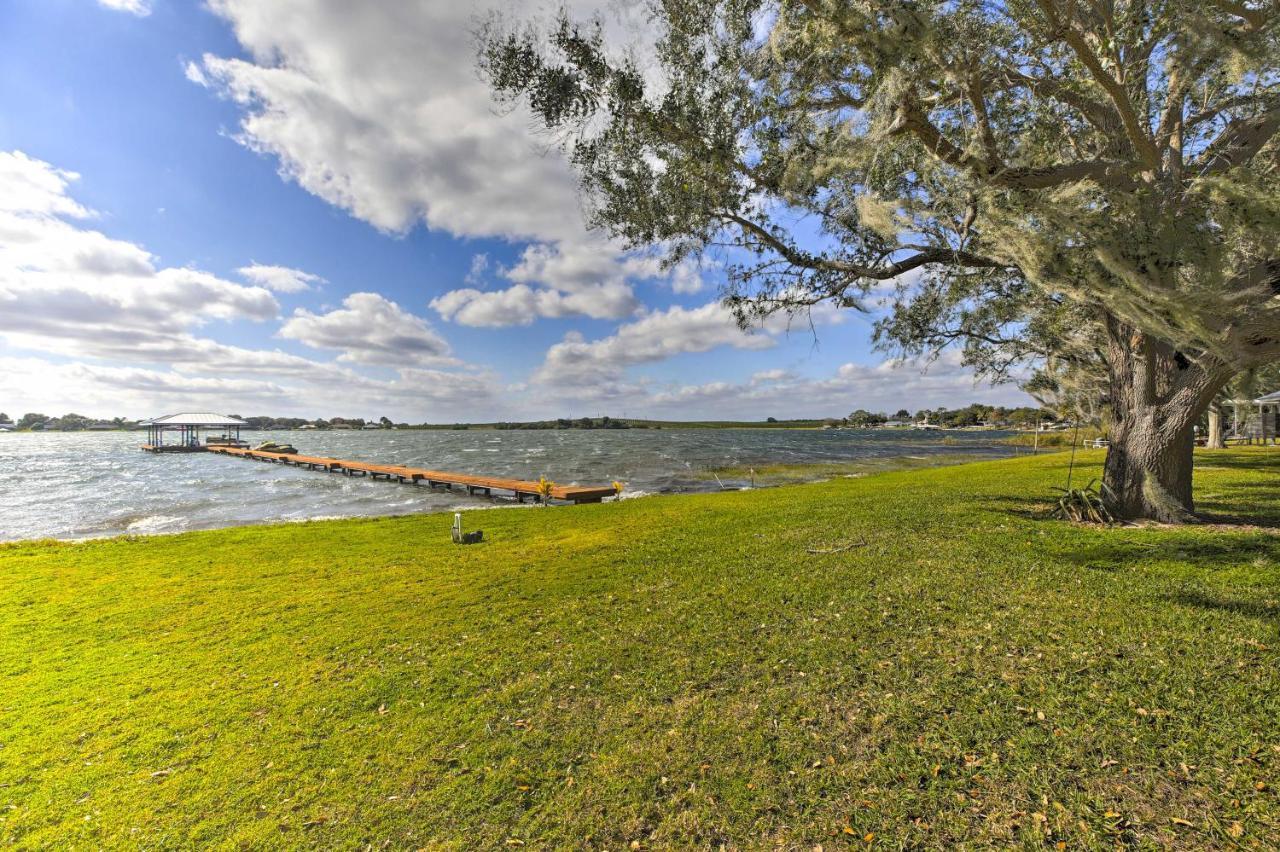 Waterfront Lake Placid Home With Dock And Fire Pit Екстериор снимка