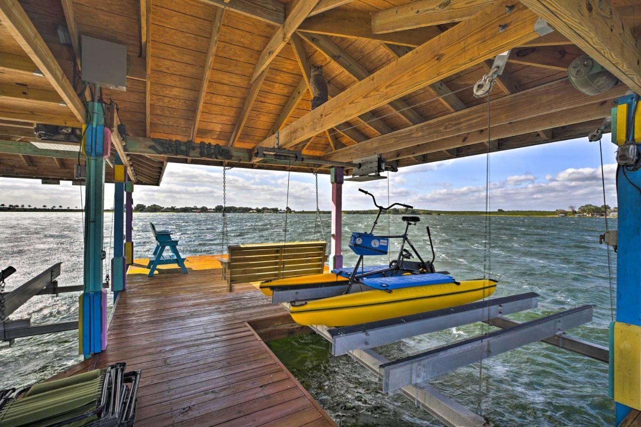 Waterfront Lake Placid Home With Dock And Fire Pit Екстериор снимка